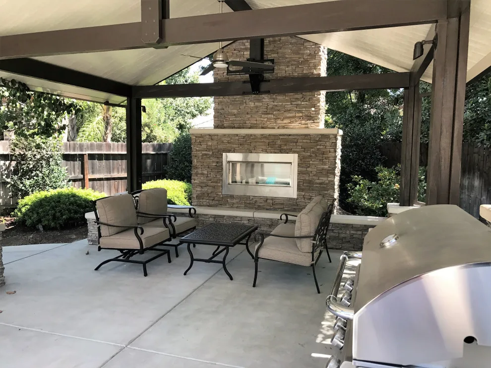 Exterior Fire Pits by Sunset Construction & Design - Photo 11