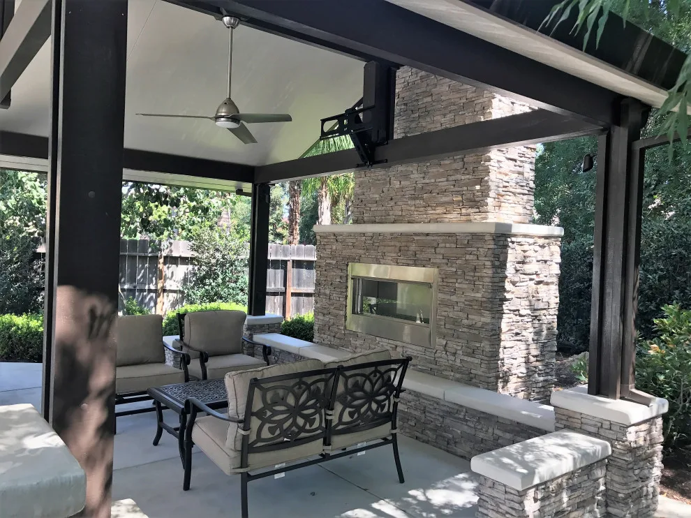 Exterior Fire Pits by Sunset Construction & Design - Photo 16
