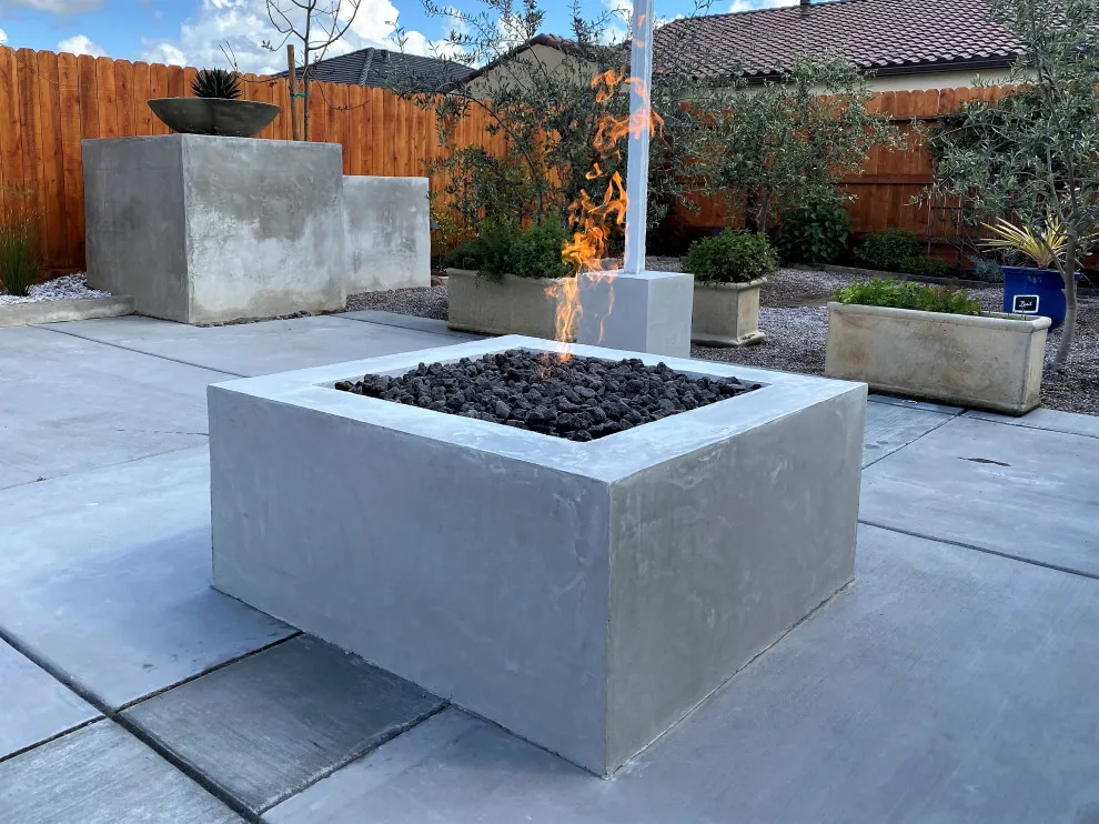 Exterior Fire Pits by Sunset Construction & Design - Photo 6