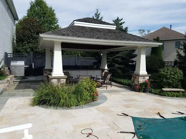 Alfresco Cooking Area and Pavilion by Decks Unlimited LLC - Photo 3