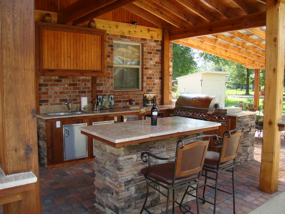 Alfresco Cooking Area by Custom Outdoor Concepts - Photo 8