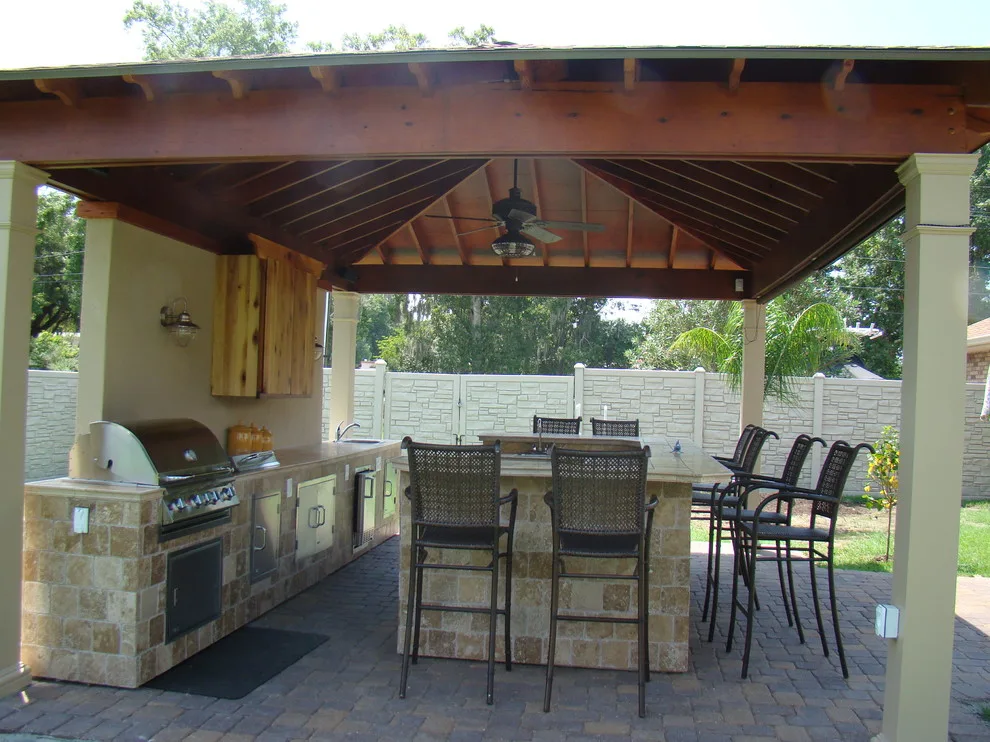 Alfresco Cooking Area by Custom Outdoor Concepts - Photo 4