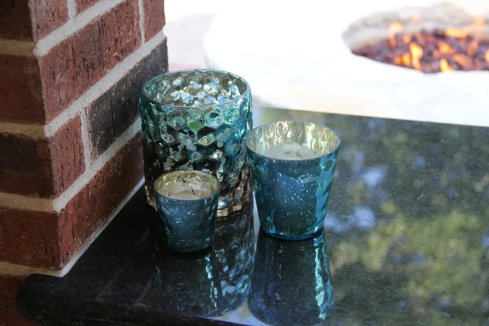 Humble, TX Outdoor Kitchen and Fire Pit by Tradition Outdoor Living - Photo 9