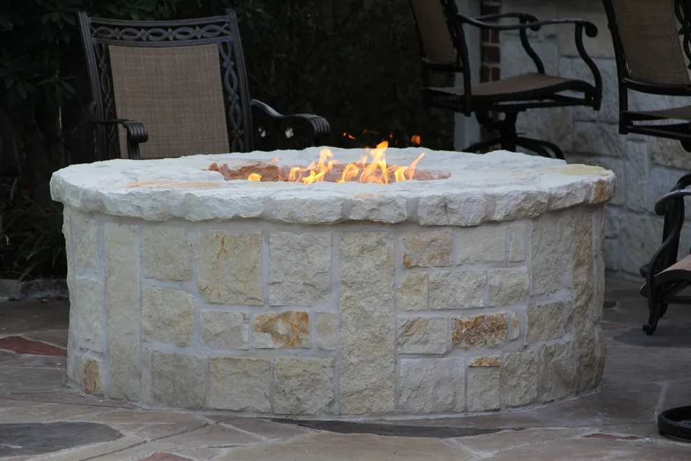 Humble, TX Outdoor Kitchen and Fire Pit by Tradition Outdoor Living - Photo 5