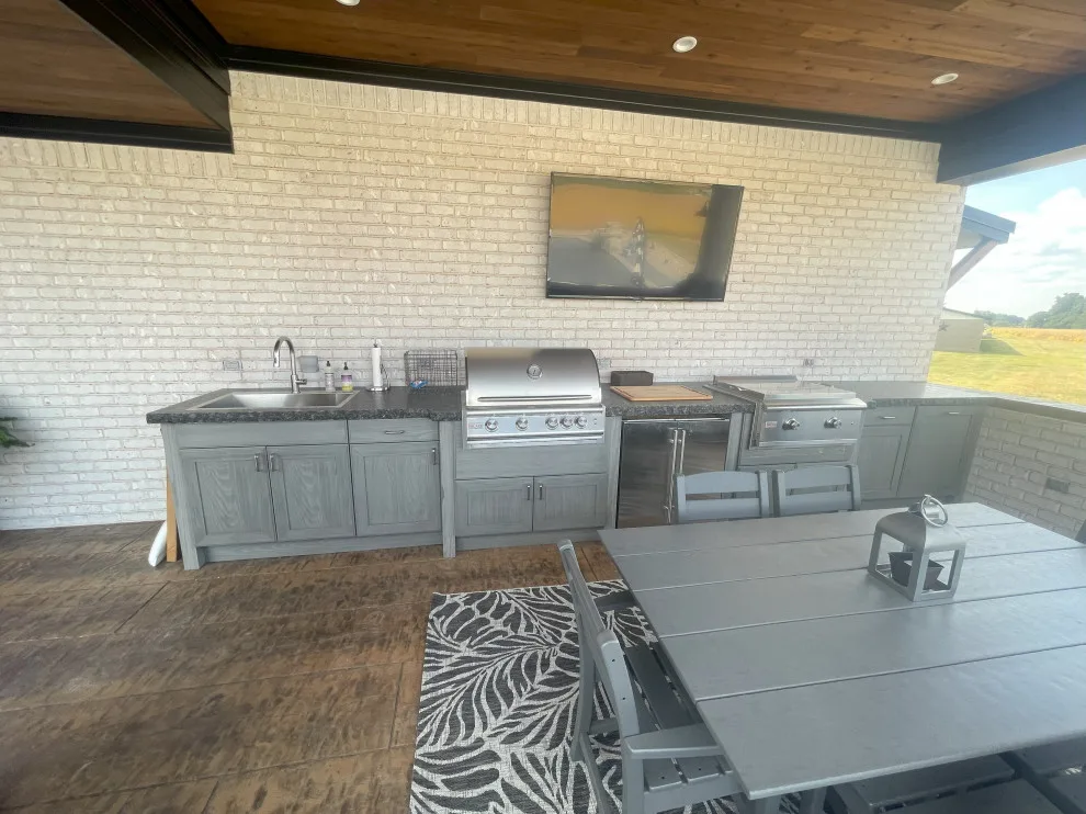 Farmyard Outdoor Cooking Area by Sunspace By Premier Outdoor Space - Photo 2