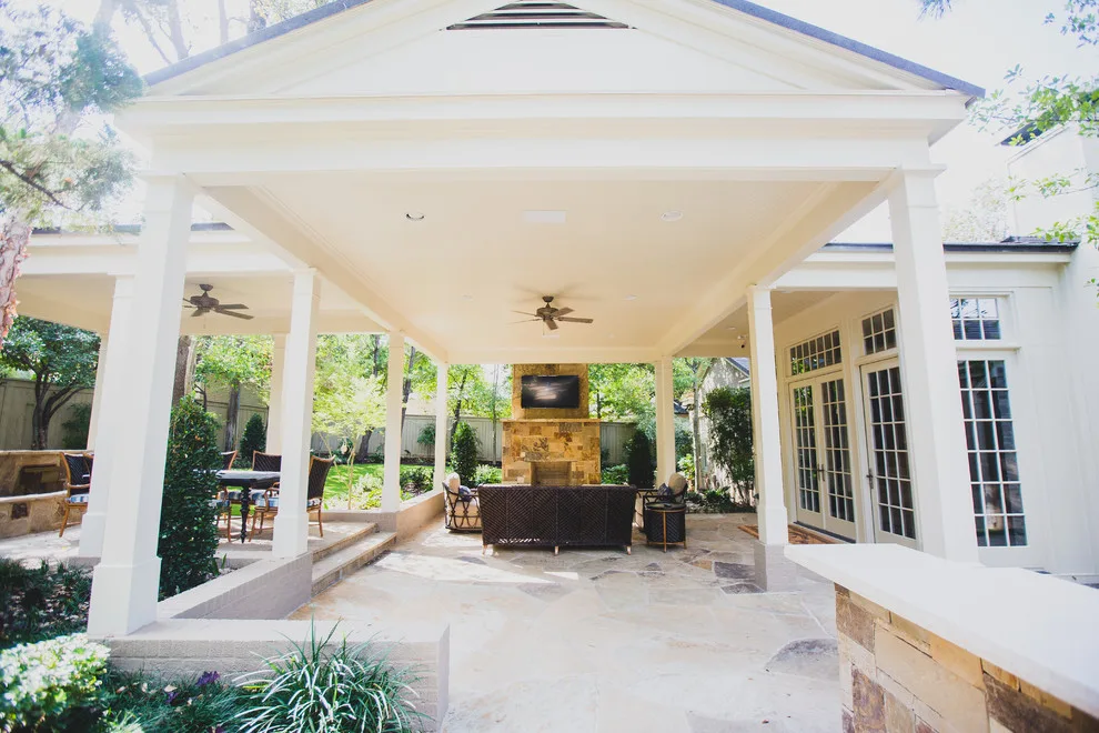 Fort Worth Park Hill - Full Backyard Project by Panther City Arbor & Patio - Photo 15