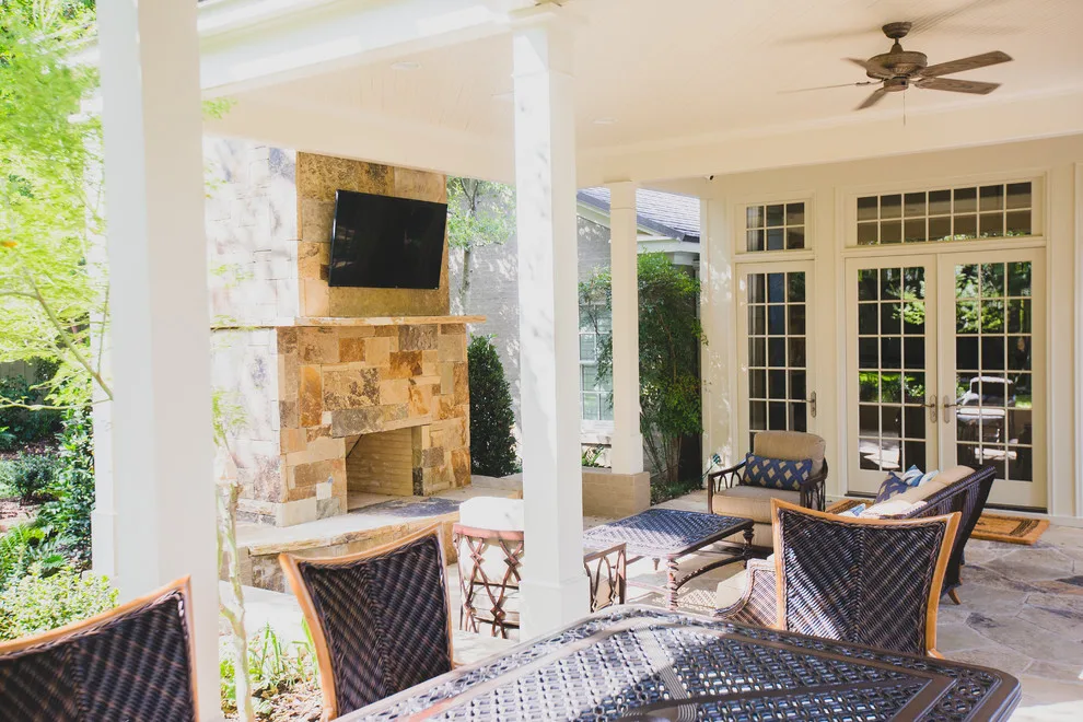 Fort Worth Park Hill - Full Backyard Project by Panther City Arbor & Patio - Photo 3