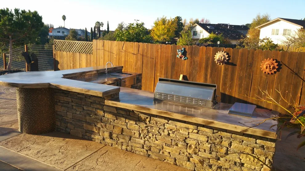 Alfresco Cooking Area Project 1 by Custom Image Hardscapes - Photo 5
