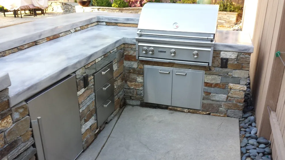 Outdoor Cooking Area Project 2 by Custom Image Hardscapes - Photo 5
