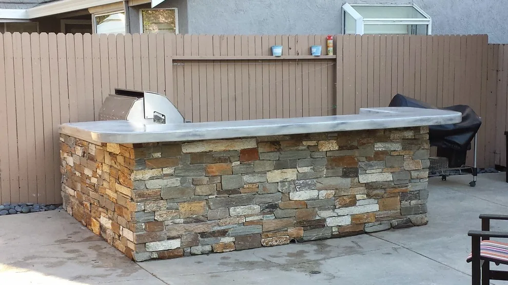 Outdoor Cooking Area Project 2 by Custom Image Hardscapes - Photo 3