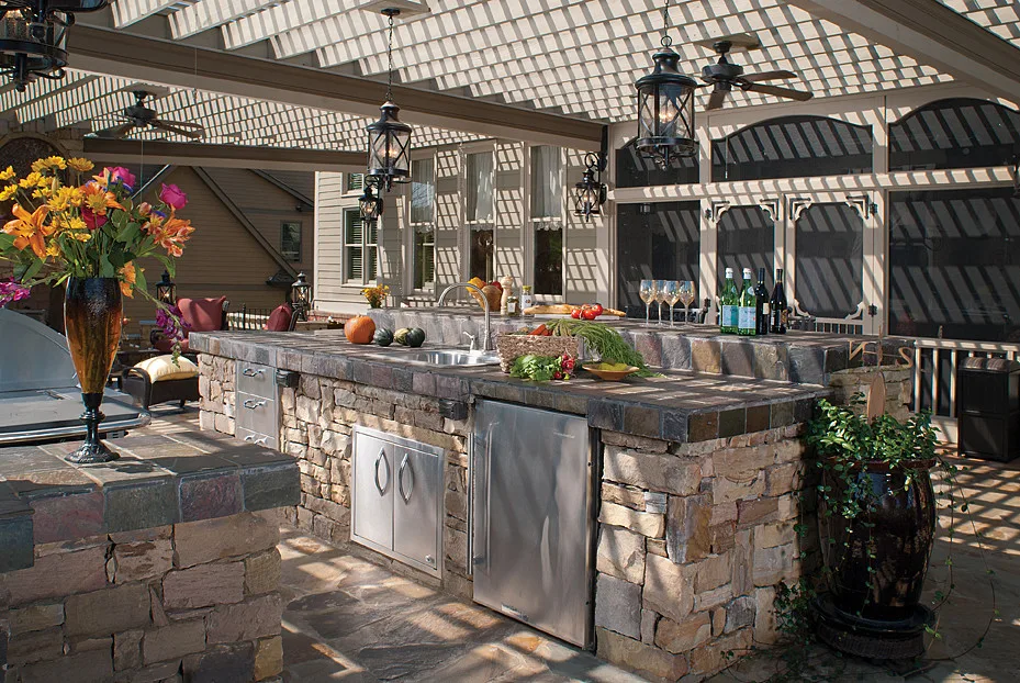 Alfresco Cooking Area by Atlanta Decking & Fence Co., Inc. - Photo 5