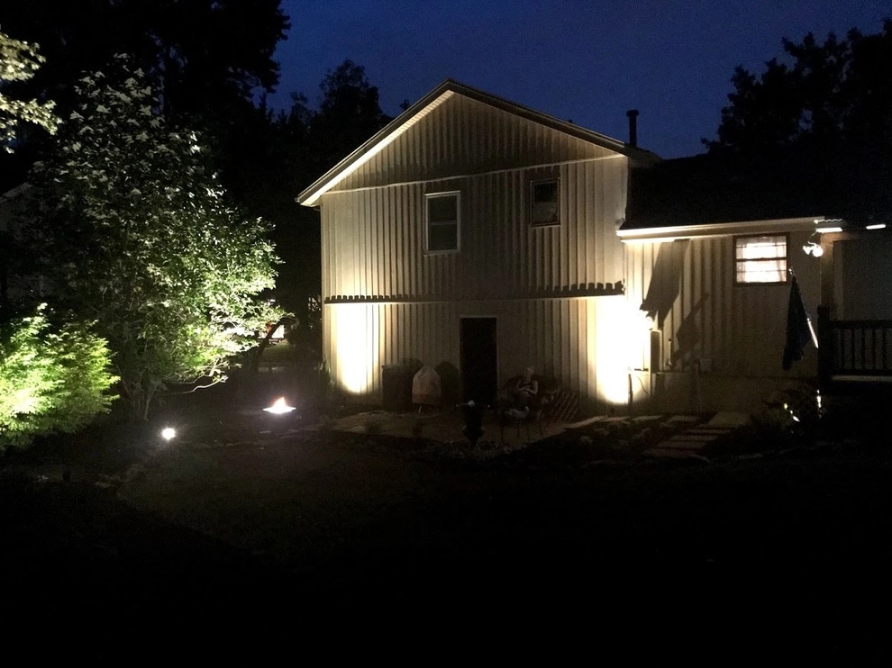 Up Lighting Against House by Pfeifer Landscaping - Photo 2