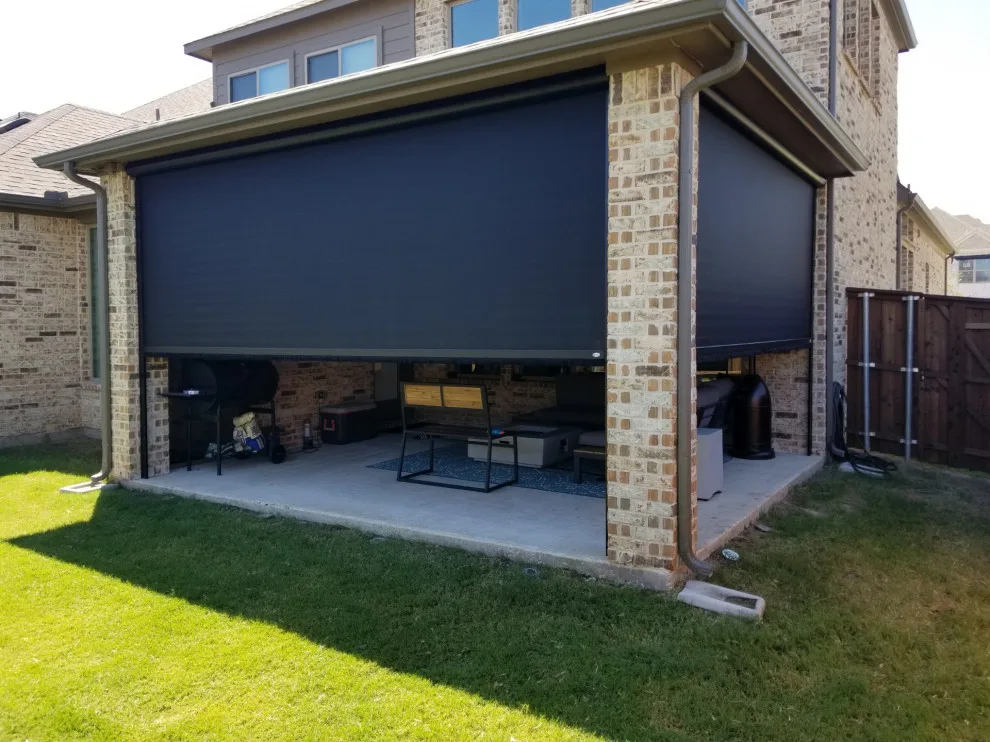 Motorized Screens for Outdoor Use by Classic Home Dallas, Shutter & Patio Shade Shop - Photo 14