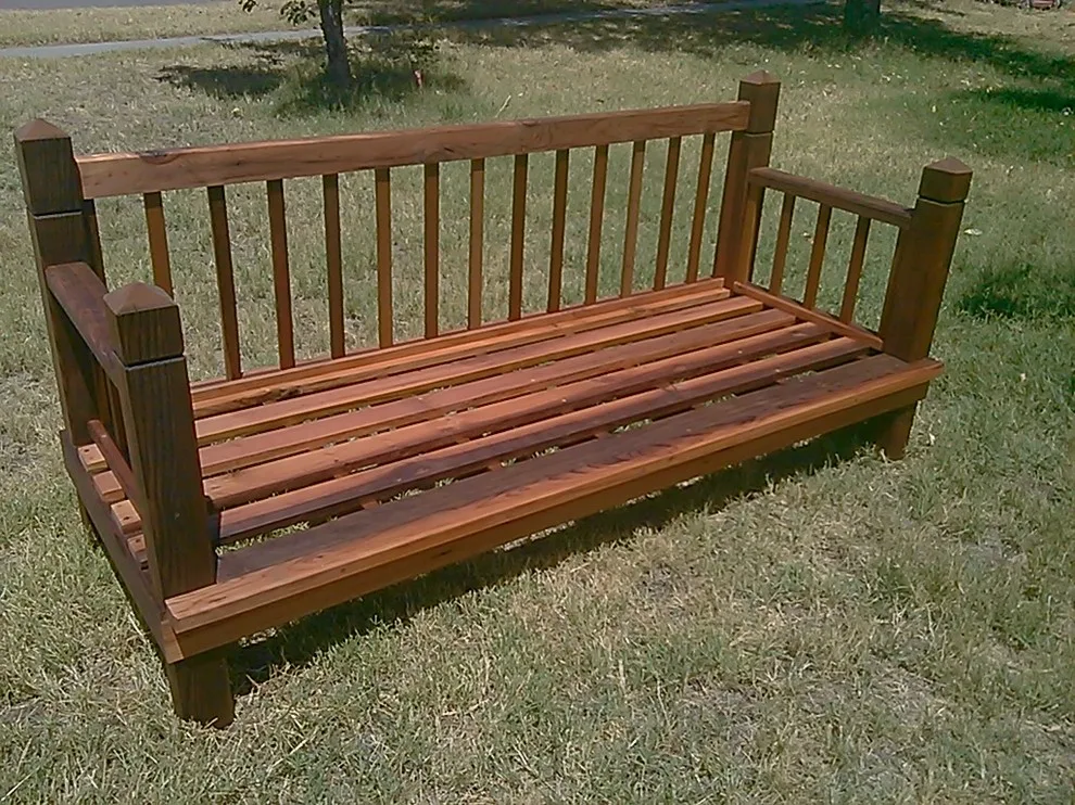 Redwood City Outdoor Daybed by Diamond K Woodworks LLC - Photo 2
