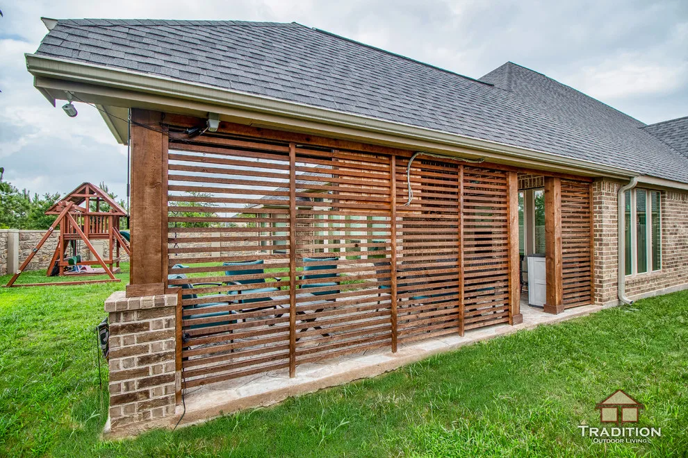 Covered Patio with Partial Shade: Richmond, TX by Tradition Outdoor Living - Photo 5