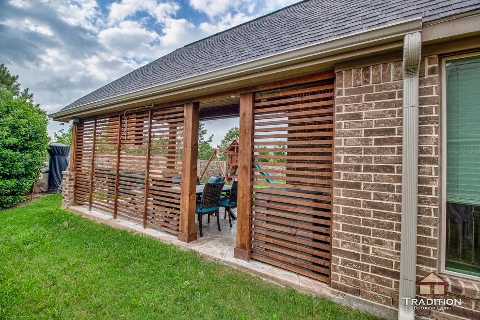 Covered Patio with Partial Shade: Richmond, TX by Tradition Outdoor Living - Photo 6