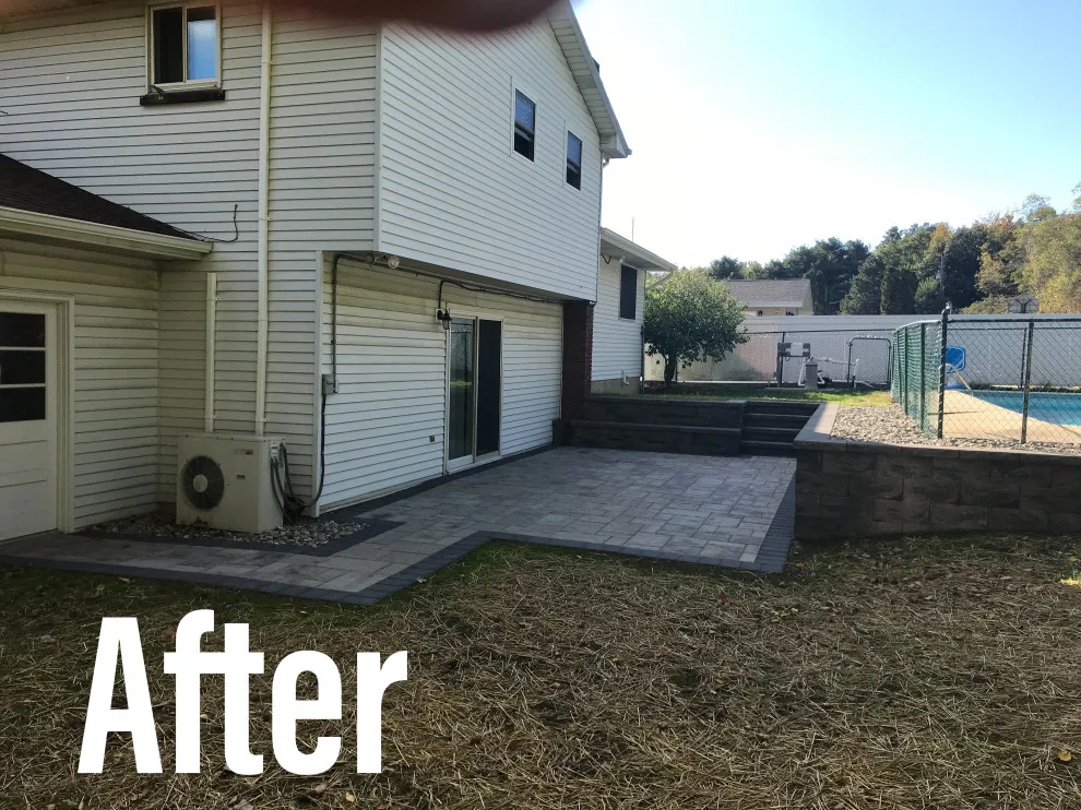 Outdoor Seating and Support Wall by Stoney Mountain Construction - Photo 4