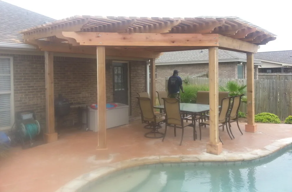 Outdoor Structures: Decks, Patio Covers, and Carports by A Plus Quality Fence & Deck Inc - Photo 13