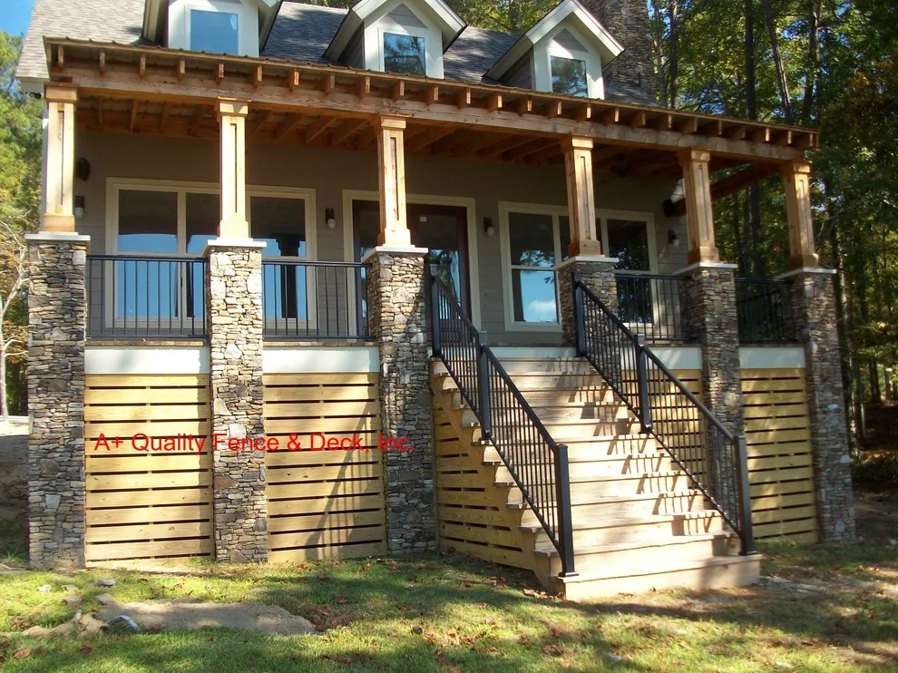 Outdoor Structures: Decks, Patio Covers, and Carports by A Plus Quality Fence & Deck Inc - Photo 26