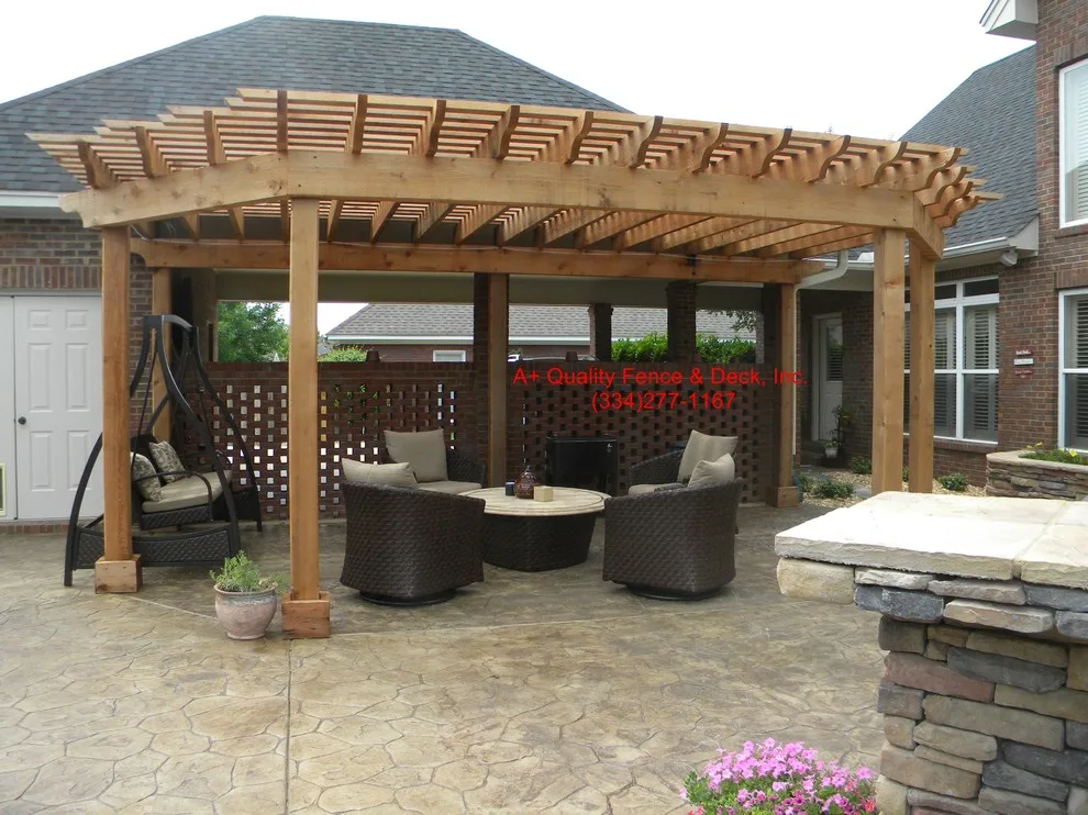 Outdoor Structures: Decks, Patio Covers, and Carports by A Plus Quality Fence & Deck Inc - Photo 18