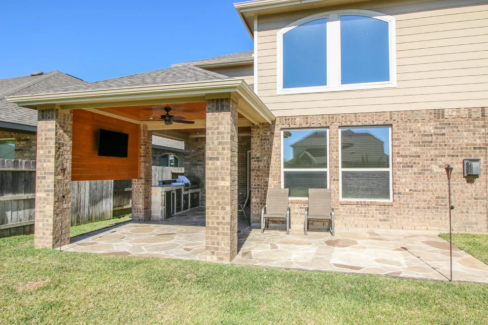 Cypress, TX Outdoor Kitchen and Patio Cover by Tradition Outdoor Living - Photo 12
