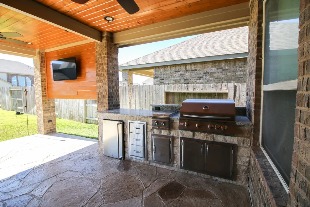 Cypress, TX Outdoor Kitchen and Patio Cover by Tradition Outdoor Living - Photo 5