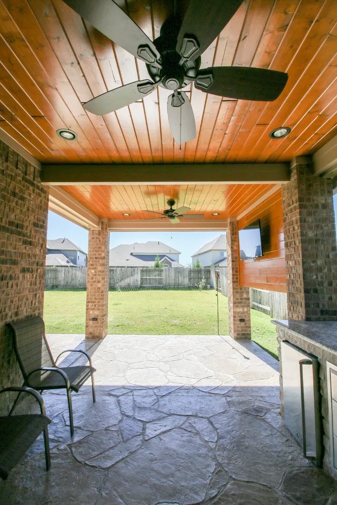 Cypress, TX Outdoor Kitchen and Patio Cover by Tradition Outdoor Living - Photo 7