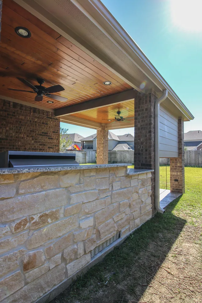 Cypress, TX Outdoor Kitchen and Patio Cover by Tradition Outdoor Living - Photo 9