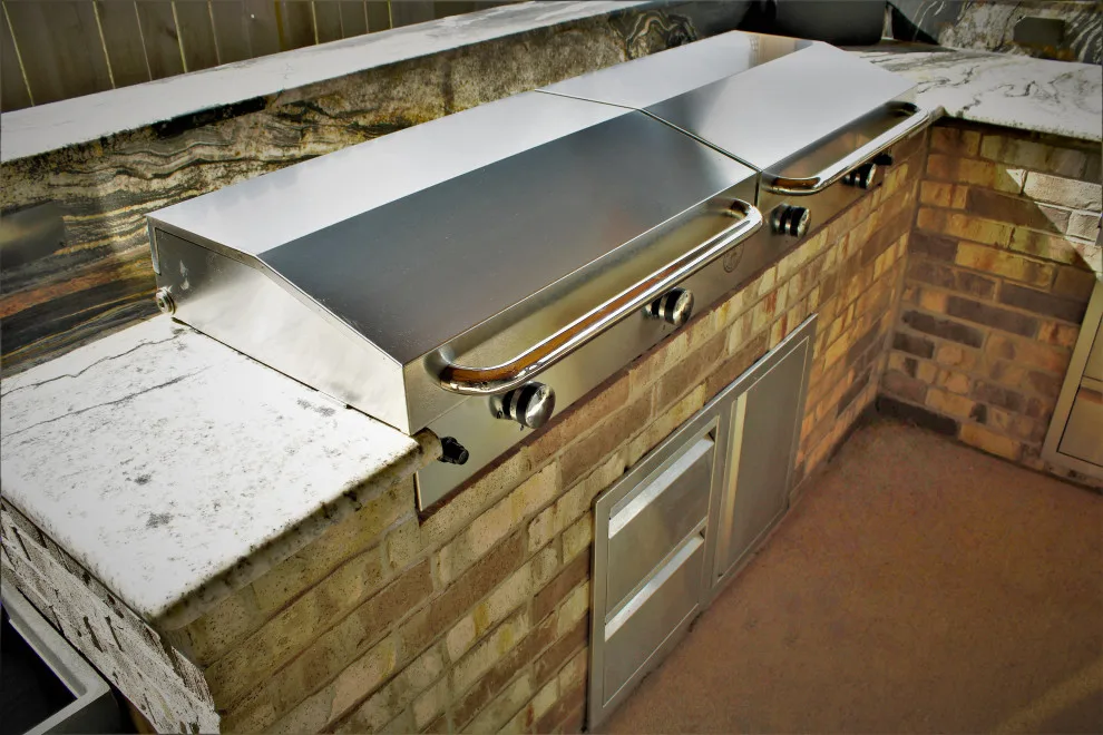 Outdoor Kitchen Patio Cover by The Deck & Patio Company - Photo 6