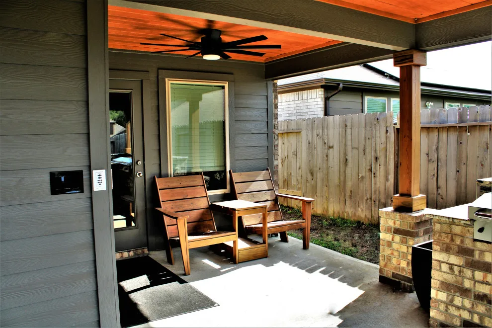 Outdoor Kitchen Patio Cover by The Deck & Patio Company - Photo 17