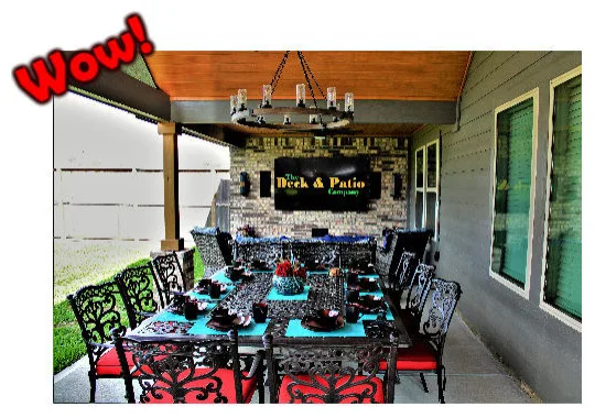 Outdoor Kitchen Patio Cover by The Deck & Patio Company - Photo 16