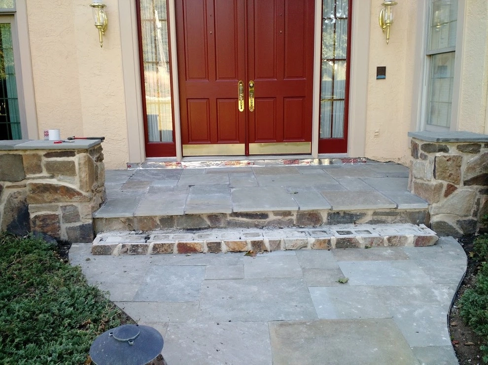 Bluestone Walkway and Terrace by Pickel Landscape Group - Photo 3
