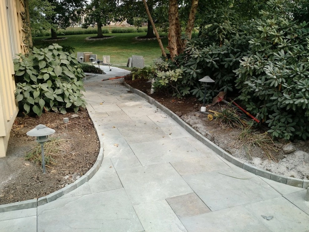 Bluestone Walkway and Terrace by Pickel Landscape Group - Photo 13