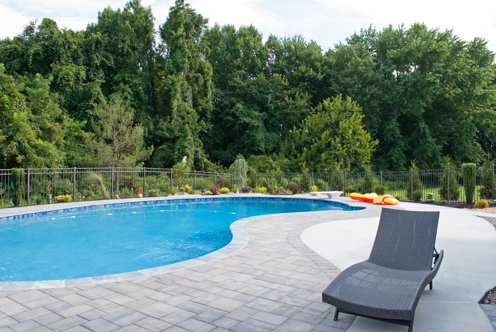 Poolscape & Privacy Hedge - Manalapan NJ Under $25,000 by Picture Perfect Landscaping & Outdoor Construction - Photo 8