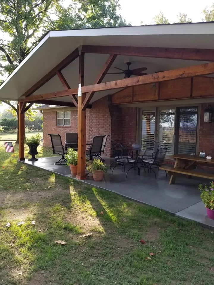 Cedar Package Patio Cover for Patio Pad by Sawyer's, Inc. - Photo 2
