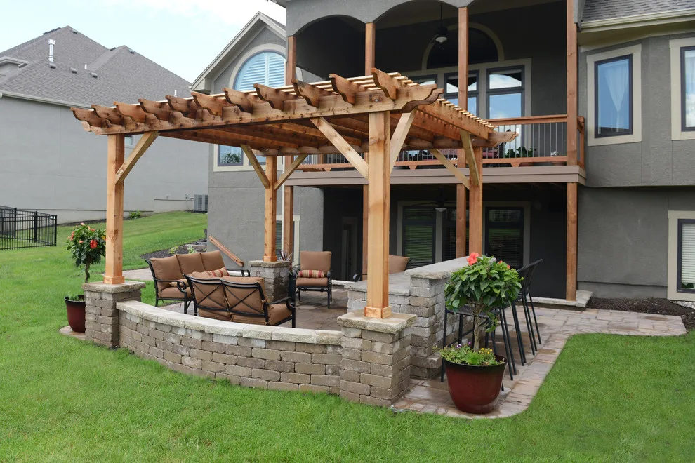 Outdoor Living Space Design by Kansas City Hardscapes - Photo 7