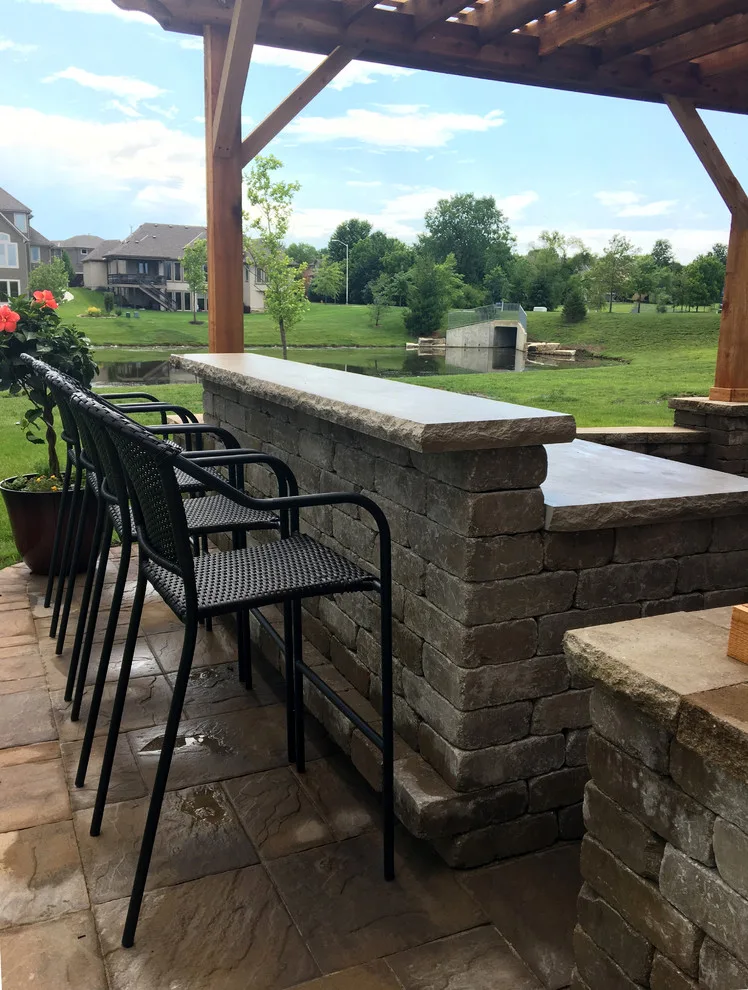 Outdoor Living Space Design by Kansas City Hardscapes - Photo 5