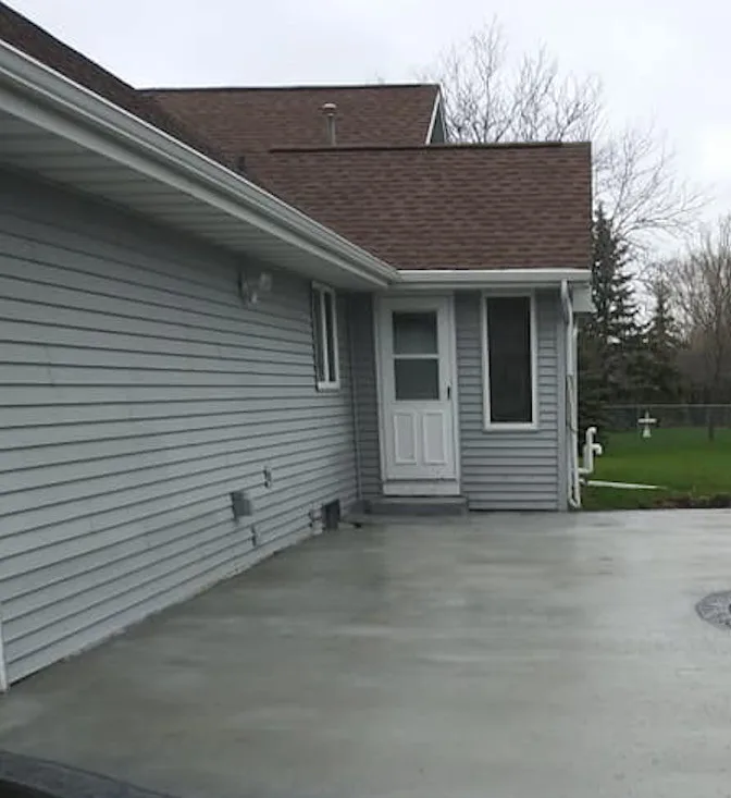 Patio Made of Concrete Slabs by Davis Concrete LLC - Photo 10