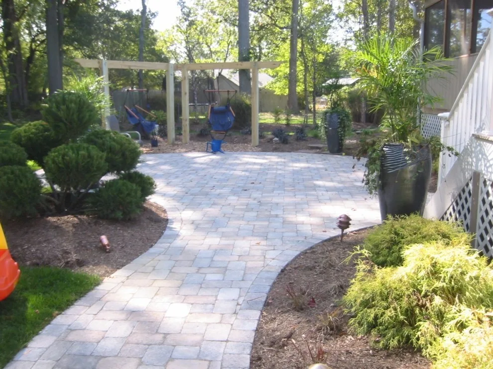 Hammock Swing Paver Patio by Coastal Outdoor Spaces - Photo 2