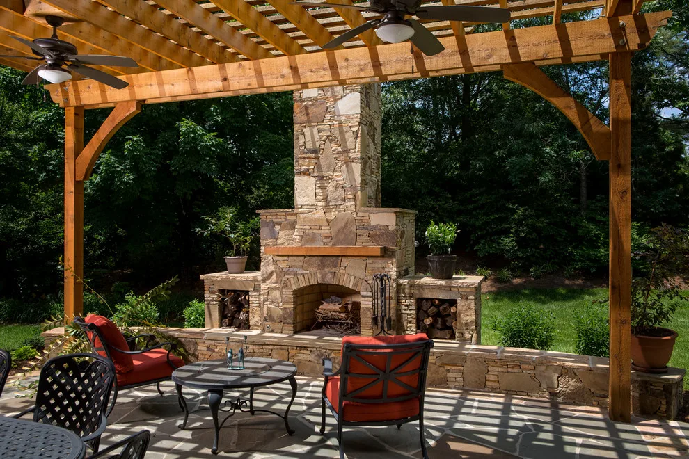 Outdoor Kitchen and Pergola Space by The Stone Man - Photo 2