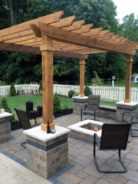 Belmont, CA Pergola Design and Build by Anderson Patios - Photo 2