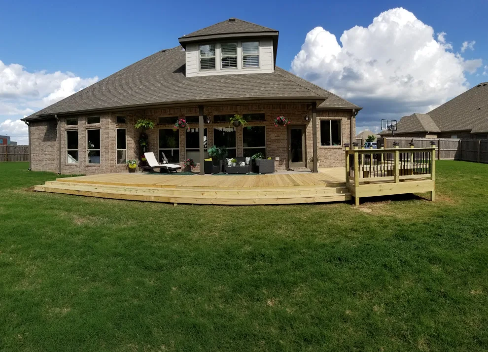 Timber Deck Setup by Crossland Remodeling - Photo 2