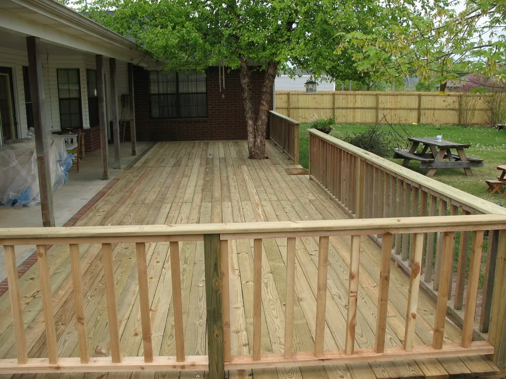 Timber Deck Setup by Crossland Remodeling - Photo 4