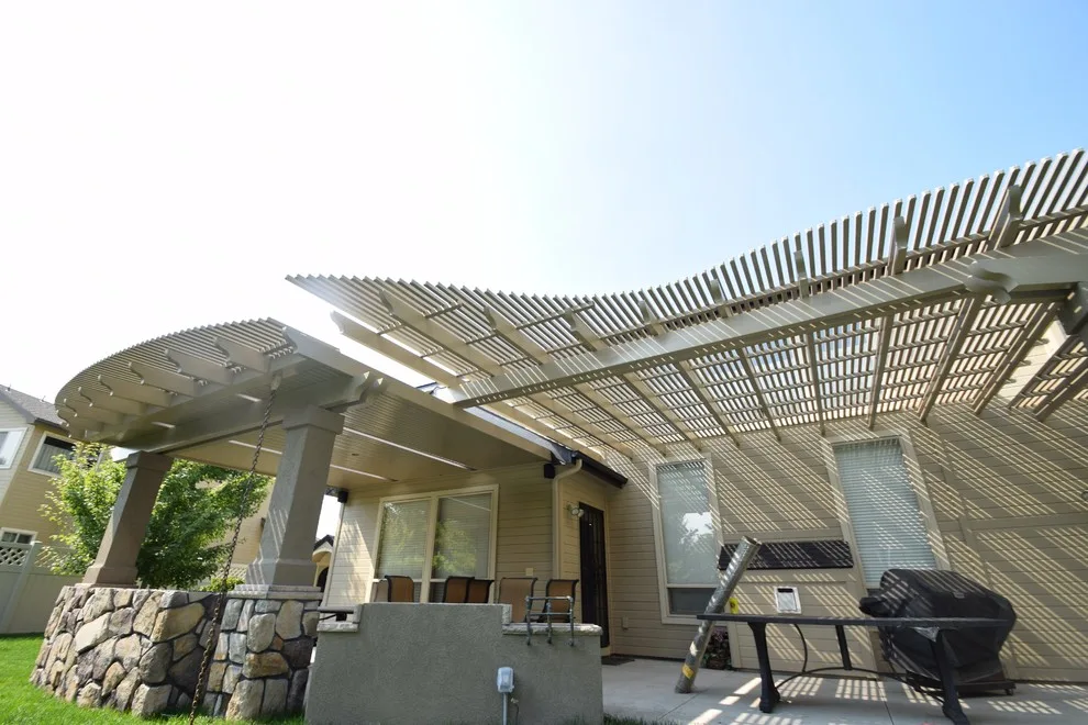 Pavilion with Stone Pillar Foundations by Covertech - Photo 2