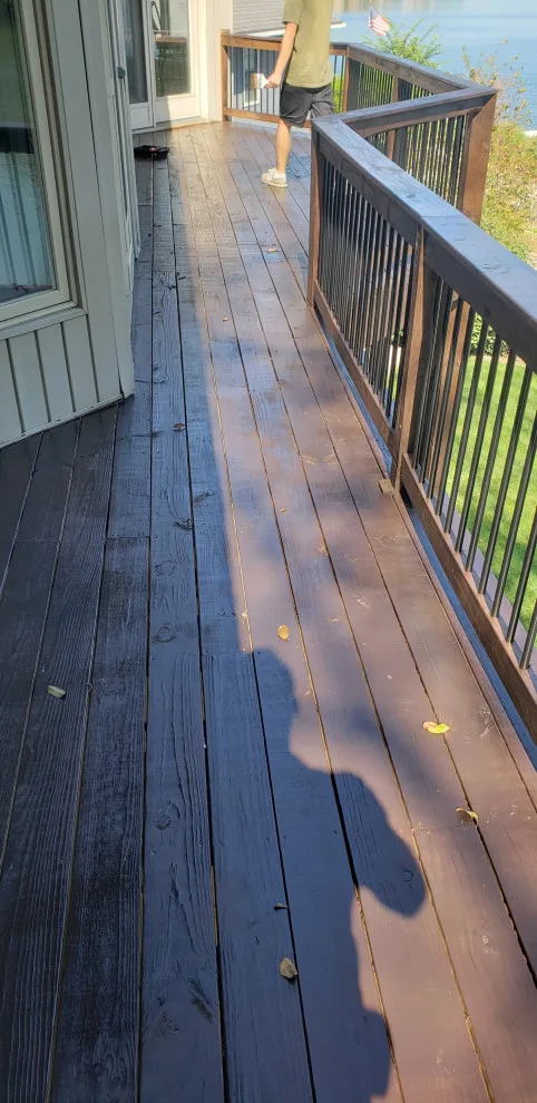 Deck Staining Service by Crossland Remodeling - Photo 5
