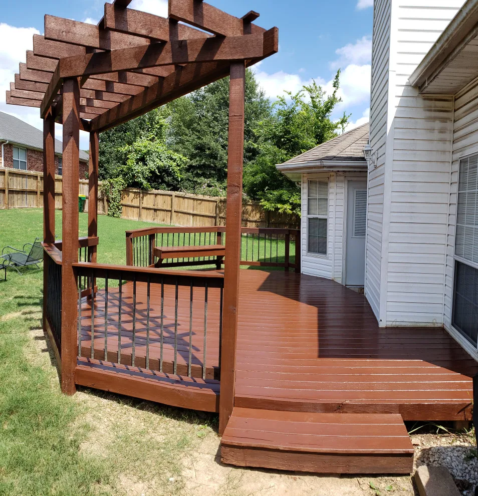 Deck Staining Service by Crossland Remodeling - Photo 10