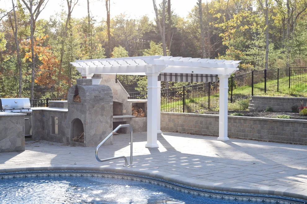 Outdoor Kitchen with Pergola by Baystate Outdoor Personia - Photo 10