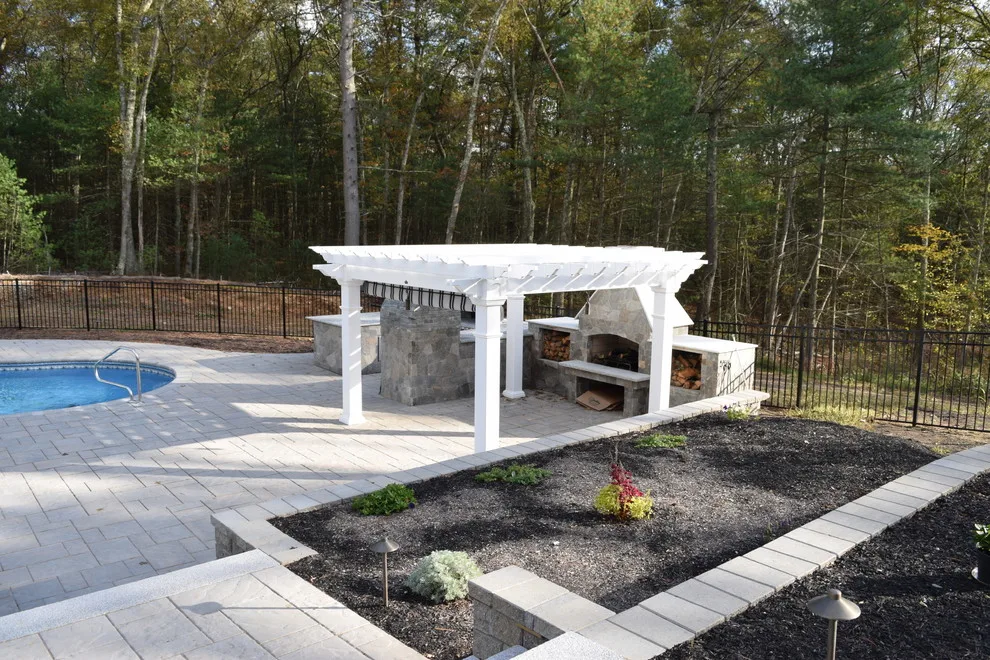 Outdoor Kitchen with Pergola by Baystate Outdoor Personia - Photo 9