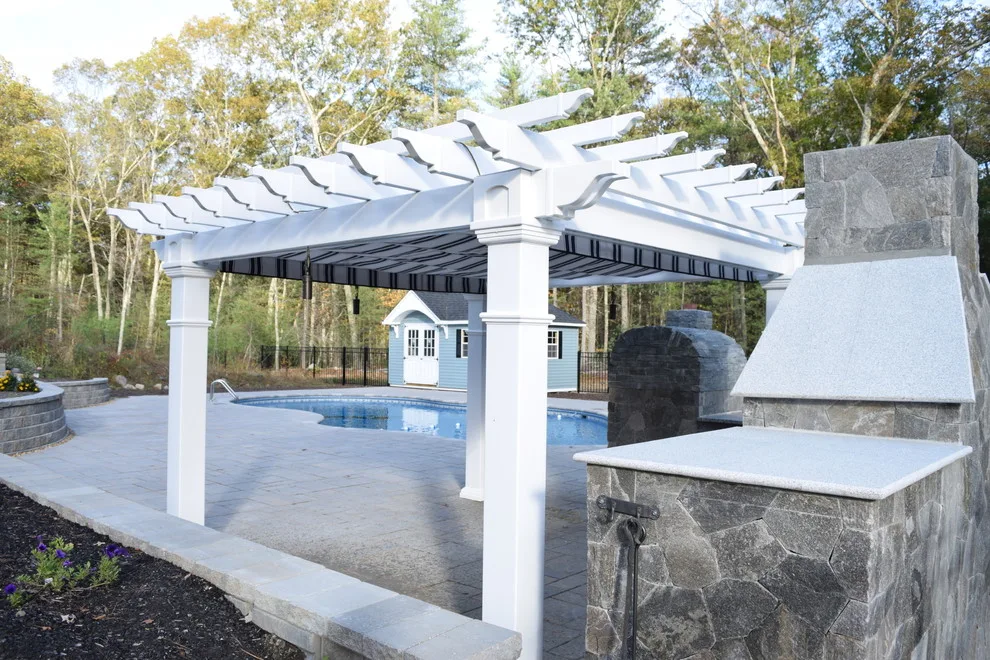 Outdoor Kitchen with Pergola by Baystate Outdoor Personia - Photo 5