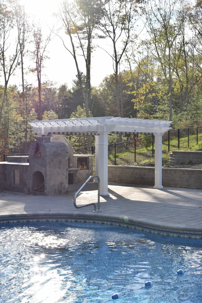 Outdoor Kitchen with Pergola by Baystate Outdoor Personia - Photo 11
